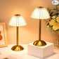 Cordless Gold Table Lamp